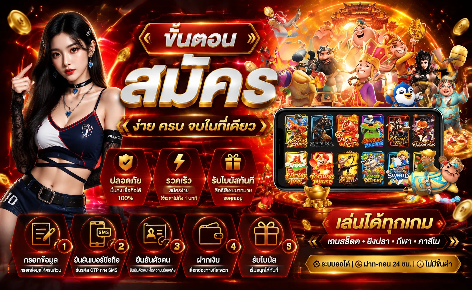 สมัครสมาชิก HENG666 รับโบนัสต้อนรับสมาชิกใหม่ที่ heng9999s.asia
